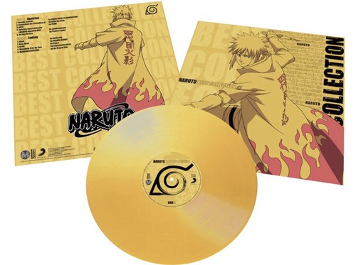 Naruto best collection vinyl - naruto,